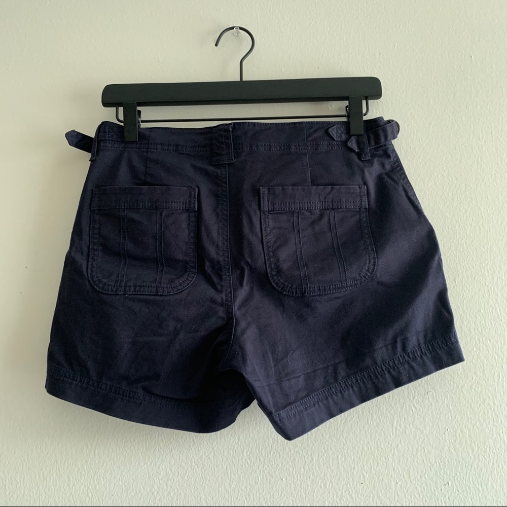 Athleta | Navy Adjustable Outdoor Hiking Shorts - Picture 6 of 6